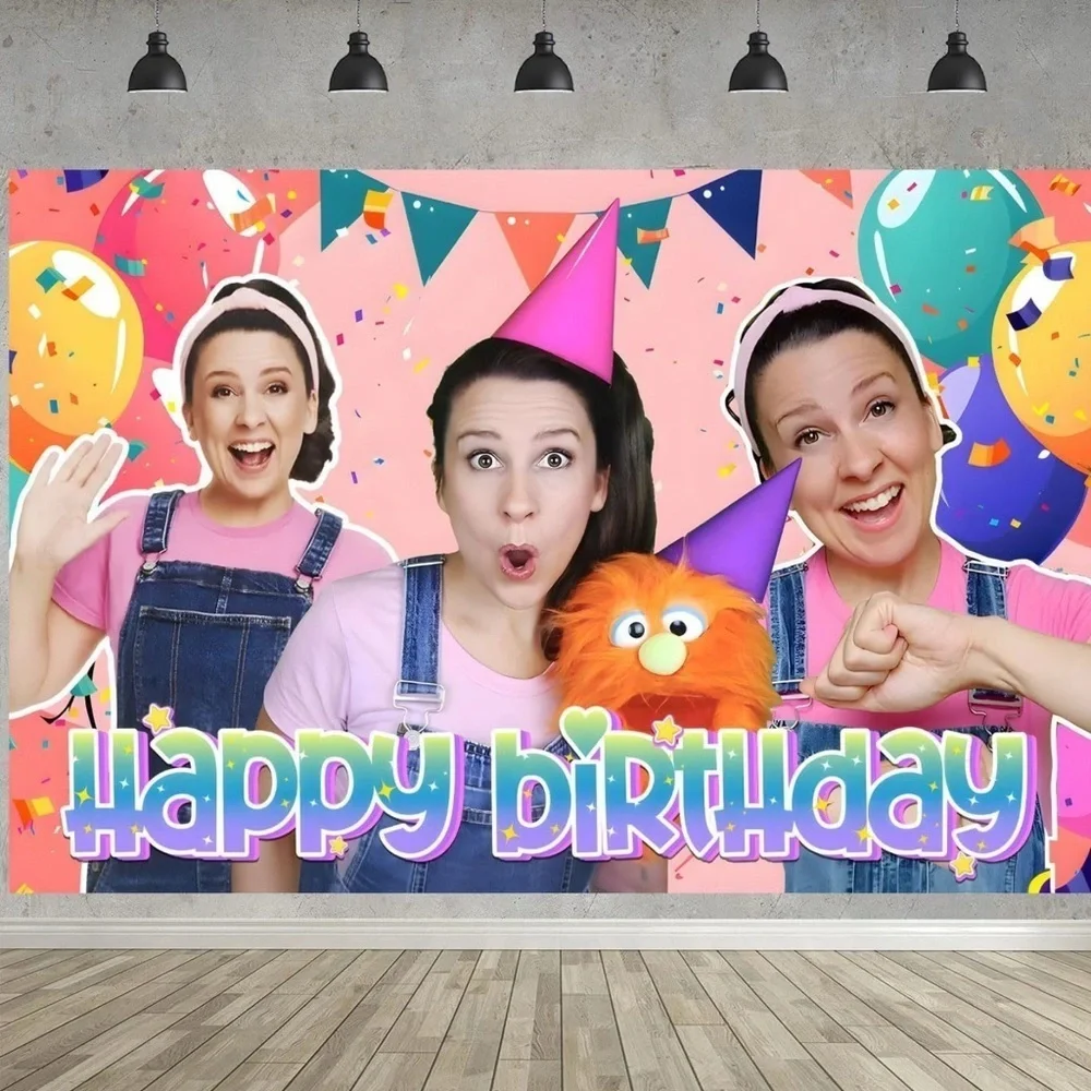 Celebrate Miss Rachel's Way: The Ultimate Birthday Bash Backdrop! NWOT Banner